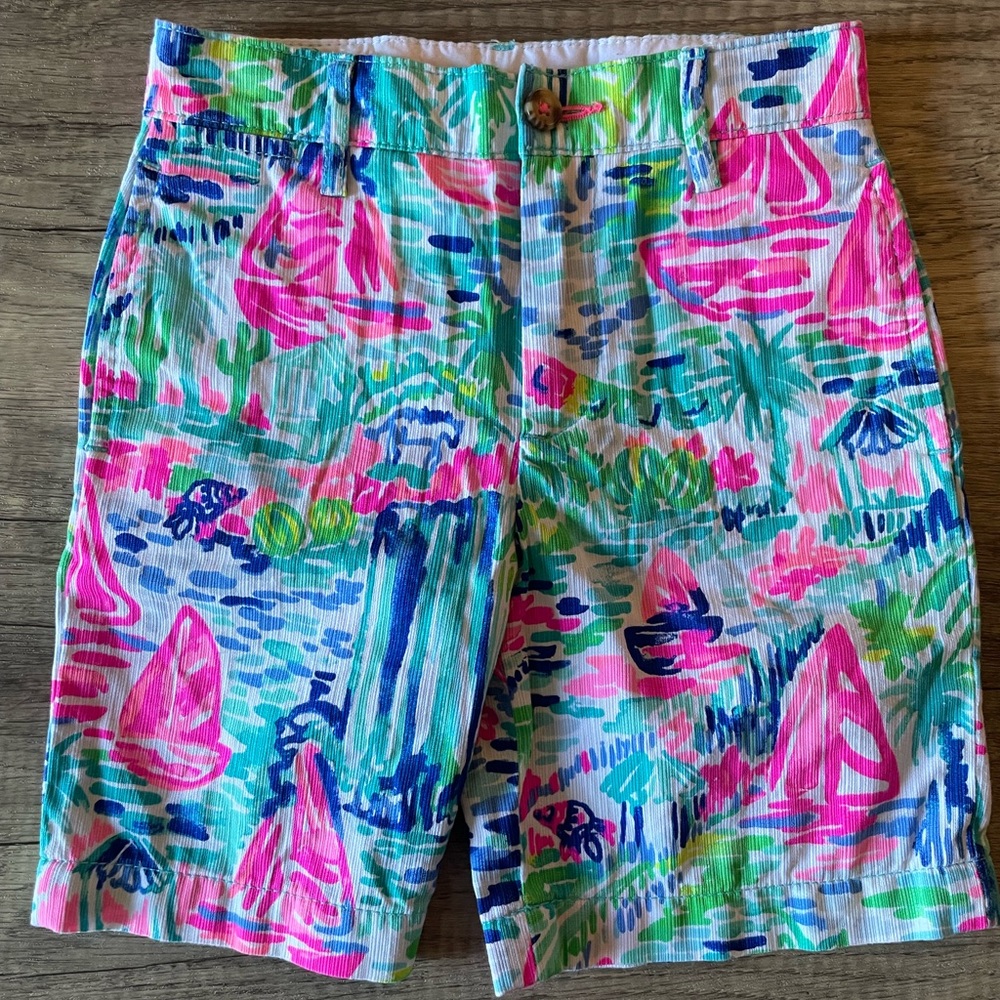 Lilly Pulitzer Boys beaumont shorts, size 3T